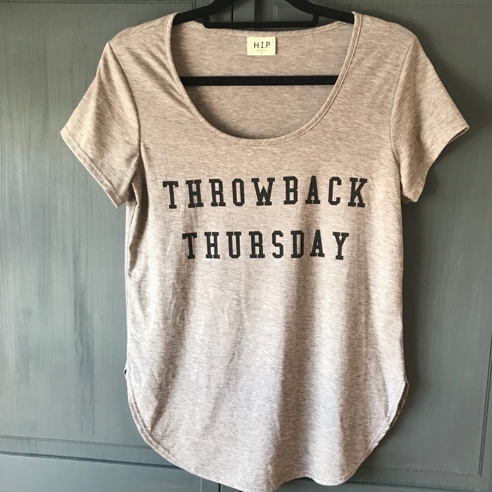Throw Back Thursday Graphic Tee